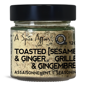 TOASTED SESAME & GINGER SEASONING 120 G (4.2 oz)