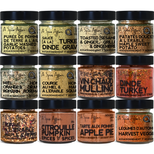 THE PERFECT GATHERING SEASONAL | LIMITED EDITION 12-PACK SPICE SET