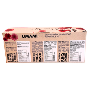 UMAMI COFFRET ASIATIQUE 3 POTS (320 G)