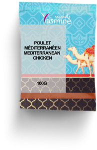 ASSAISONNEMENT POULET MÉDITERRANÉEN SACHET YASMINE 100 G (3.5 oz)