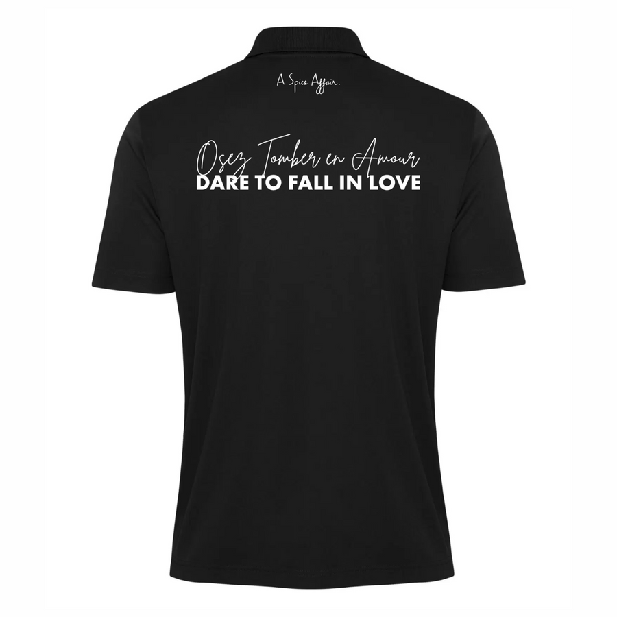 Men's Black Polo Spice Swag A Spice Affair