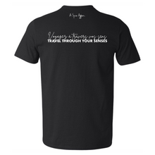 Load image into Gallery viewer, Unisex V-Neck Black T-Shirt Spice Swag A Spice Affair