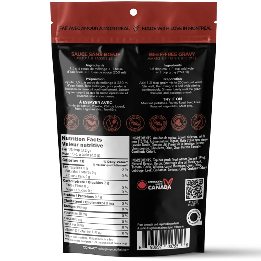 BEEF-FREE GRAVY MIX 110 g