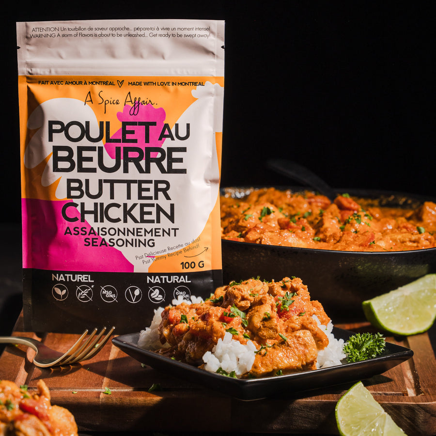 ASSAISONNEMENT POULET AU BEURRE 100 G (3,5 oz) SACHET