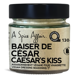 ASSAISONNEMENT VÉGANE BAISER DE CÉSAR POUR VINAIGRETTE 130 G (4,6 oz)
