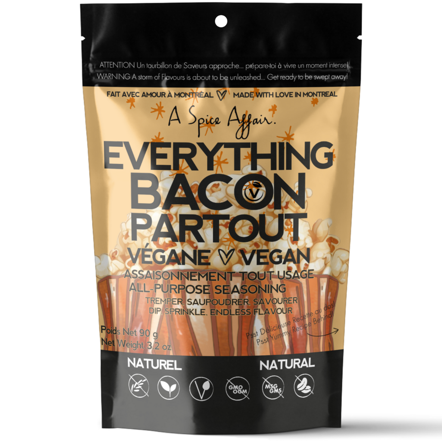 ASSAISONNEMENT VÉGANE BACON PARTOUT 90 G (3,2 oz) SACHET