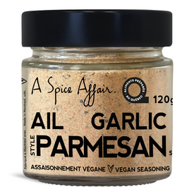 ASSAISONNEMENT VÉGANE AIL STYLE PARMESAN 120 G (4,2 oz)