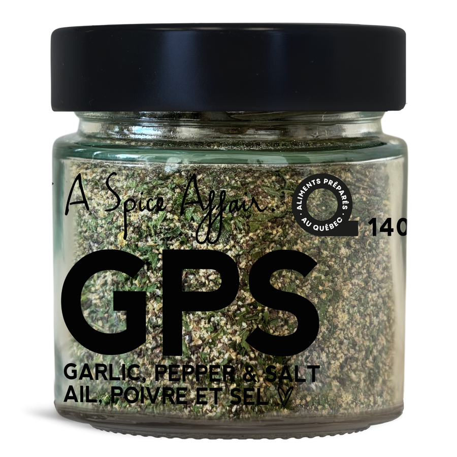 GPS - Garlic, Pepper and Salt SEASONING 140 G (5 oz)