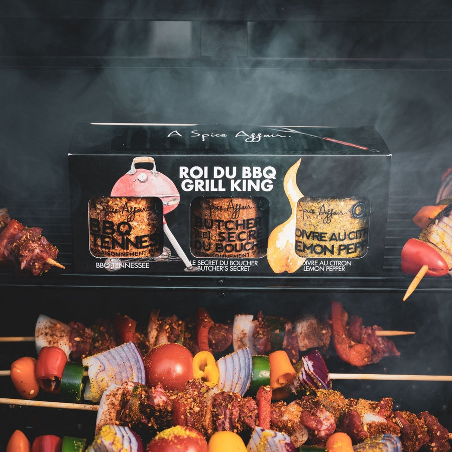 GRILL KING BBQ 3-PACK SPICE SET (370 G)