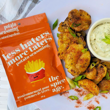 Load image into Gallery viewer, THE SPICE AGE 6-PACK LESS HATERS, MORE TATERS POTATO SEASONING (60 G)