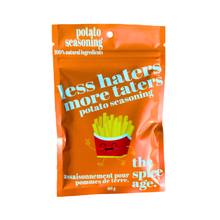Load image into Gallery viewer, THE SPICE AGE 6-PACK LESS HATERS, MORE TATERS POTATO SEASONING (60 G)