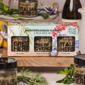 JARDIN MÉDITERRANÉEN COFFRET 3 POTS (4.23 oz)
