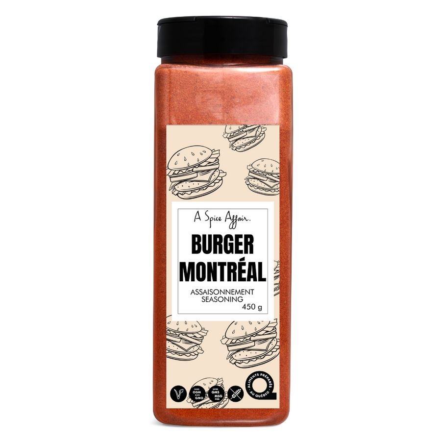 ASSAISONNEMENT HAMBURGER MONTRÉAL 450 G (15,9 oz)