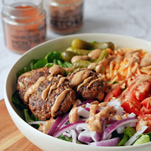 Load image into Gallery viewer, 4-Pack with 3-in-1 Measuring Spoon: Burger Lovers Collection