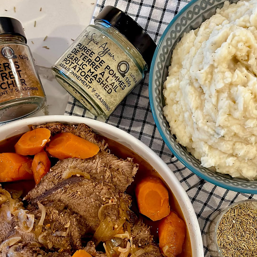 GARLIC MASHED POTATOES SEASONING 130G (4.6 oz)