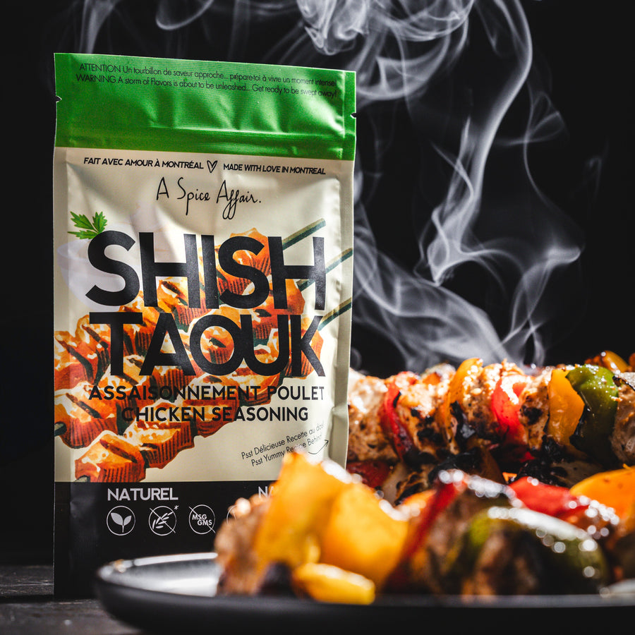ASSAISONNEMENT SHISH TAOUK POULET 100 G (3,5 oz) SACHET