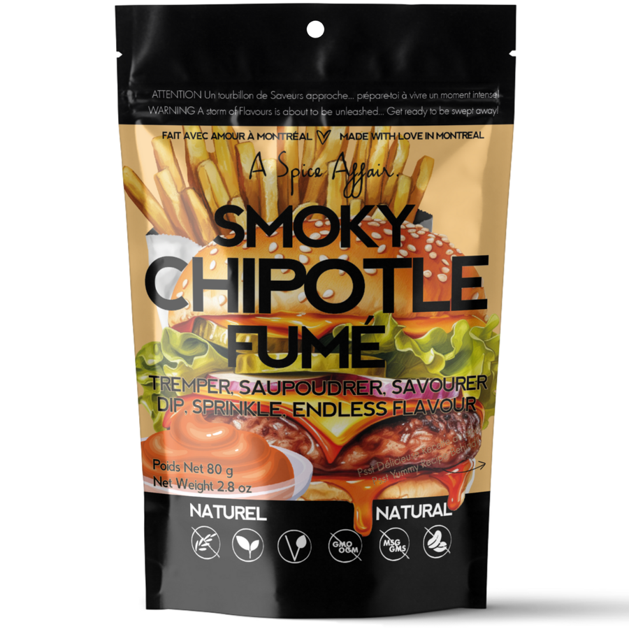 ASSAISONNEMENT CHIPOTLE FUMÉ 80 G (2.8 oz) SACHET