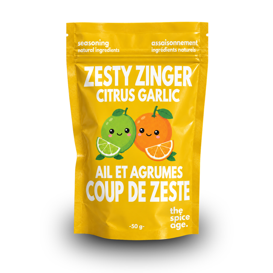 ZESTY ZINGER – CITRUS GARLIC SALT FREE 50G