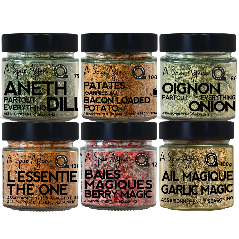 COFFRET LES SIX DE DÉPART (6 POTS)
