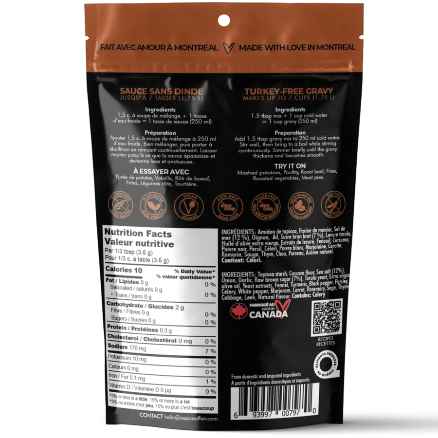 TURKEY-FREE GRAVY MIX 105 g