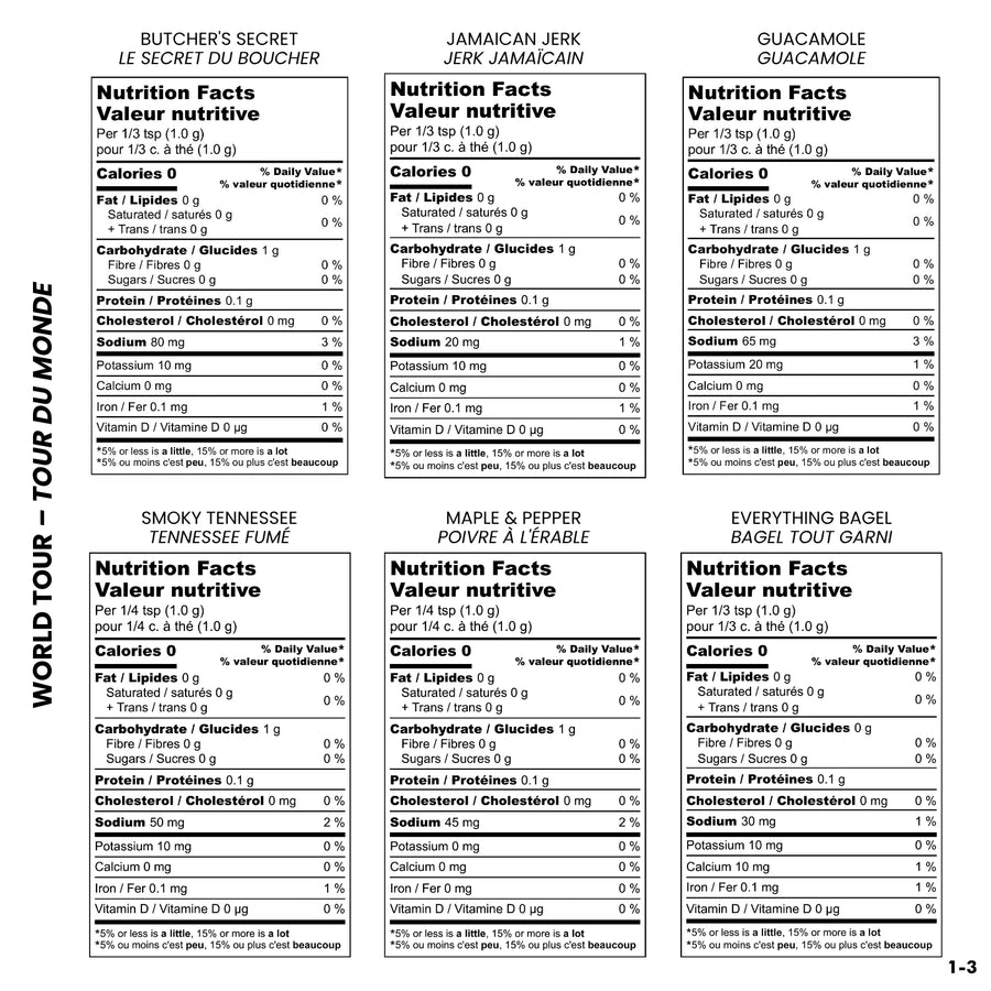 WORLD TOUR 18-PACK SPICE SET