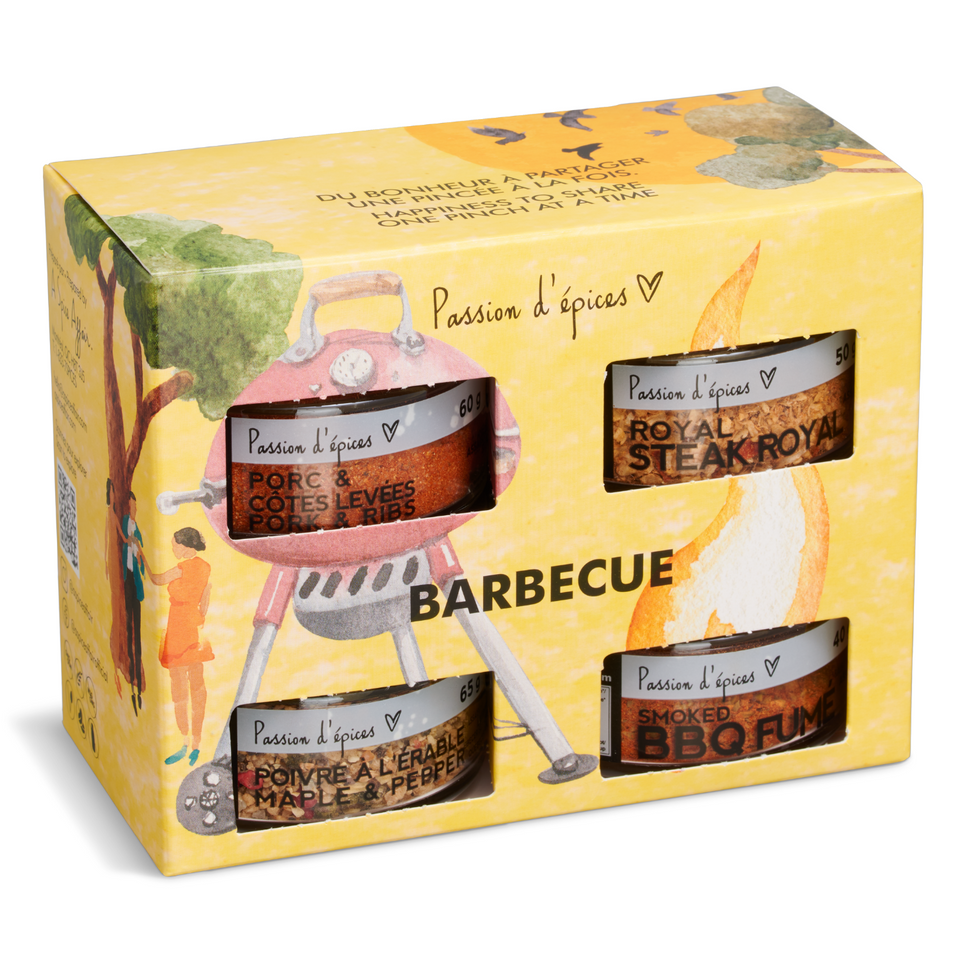 BARBECUE SPECIAL EDITION 4-PACK SPICE SET Spice AFFAIR SPICE BY – A A