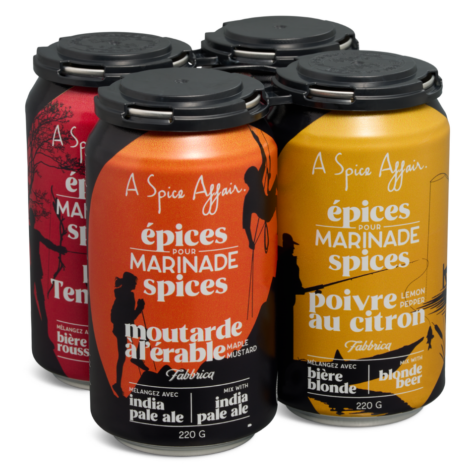 BEER MARINADE SPICES 4-PACK
