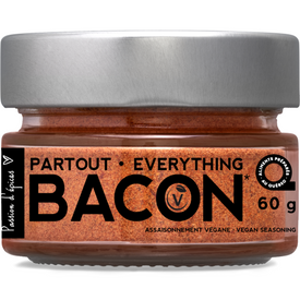 Happy Hamlet® Bacon Salt in 2023  Vegan seasoning, Bacon salt, Flavored  bacon