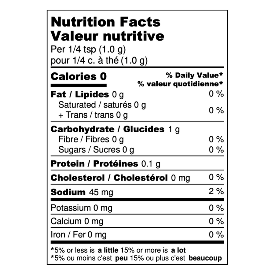 POIVRE À L’ÉRABLE SACHET NUTRIVILLA 40 G (1,41 oz)