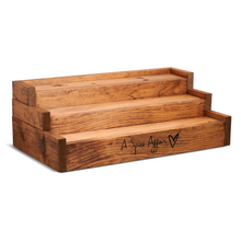 Load image into Gallery viewer, A SPICE AFFAIR&#39;S COUNTERTOP WOOD RACK (18 JARS)